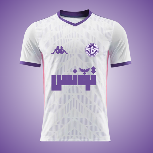 Tunisie Violet/Blanc