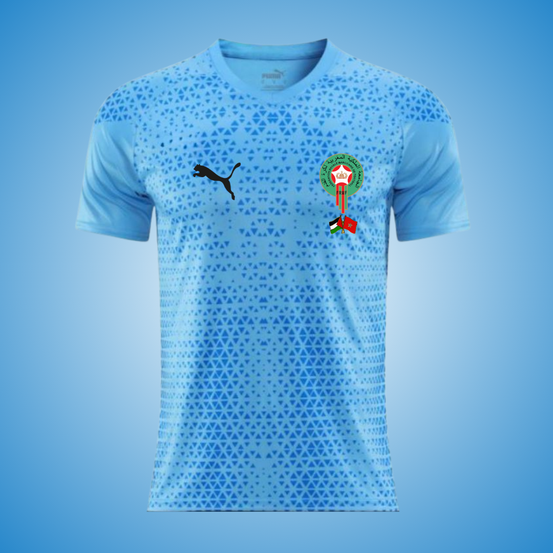 Maroc Palestine Bleu